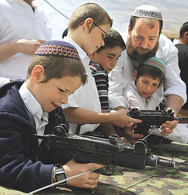 Fanatical Jews teach children how to kill